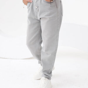 PANTALON JEAN GRIS